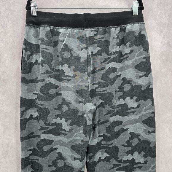 Fruit of the Loom Gray Athletic Camo Jogger Track Trousers Sweat Pants M Medium - Picture 5 of 7